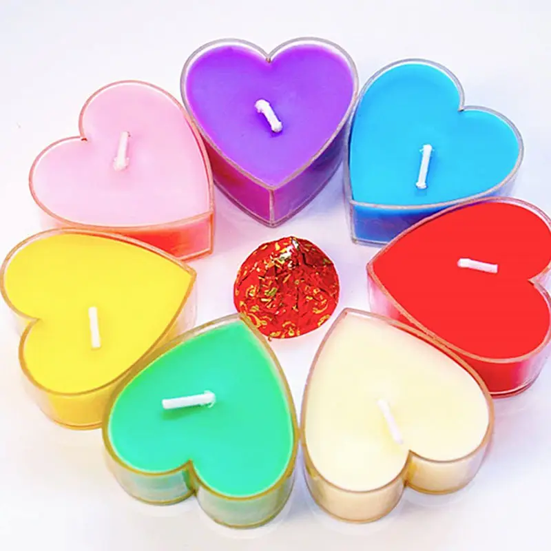 Lilin Beraroma Hati, Dekorasi Hari Valentine Cinta Halus dengan Kotak Pvc