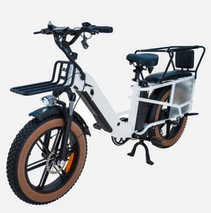 Bicicleta Eléctrica de Carga Alfred Biker 2026 para Adultos, Bicicletas Eléctricas Híbridas de 48V, 20 Pulgadas, 750W, con Pantalla de Batería en las Ruedas - Product Image 2