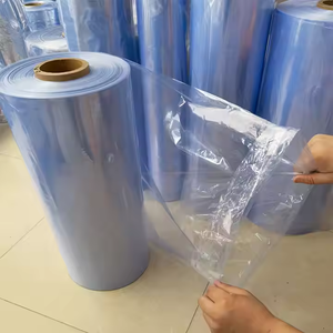 סין יצרן pvc חום מתכווץ סרט/נקה חום לכווץ סרט גלישת פלסטיק ב רול - Product Image 1