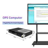 Nuevo Ordenador YUHUA OPS de 13.ª Generación, 119x180x30mm, Core I5/i7, Pantalla 4K, RAM DDR4, Almacenamiento SSD+HDD, Windows 10/11, Garantía de 2 Años
