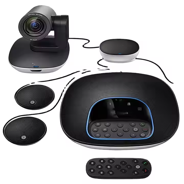 Logitech Group Webcam CC3500e Hd Large Conference Video Professional Business Meeting Camera
