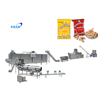 Ligne de production innovante de snacks à base de maïs soufflé avec technologie de pointe