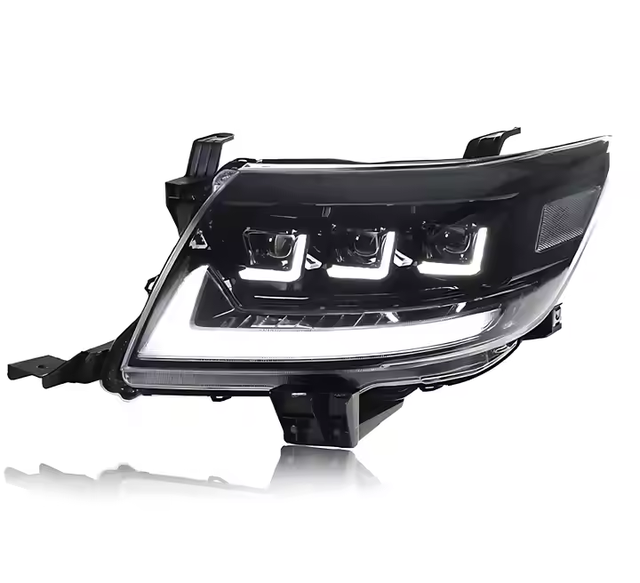 Factory Sales New Front LED Headlamp Super Bright Xenon Upgrade DRL Matrix Headlights 12V 6000K 4000 Lumens for Hilux