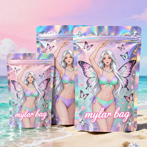 ถุงไมลาร์พิมพ์ลายตามสั่ง ขนาด 3.5 กรัม <span class=keywords><strong>7</strong></span> กรัม 28 กรัม หนาพิเศษ <span class=keywords><strong>7</strong></span> มิล แบบตั้งได้ ป้องกันกลิ่น ซิปล็อค สำหรับบรรจุภัณฑ์ยาสูบ ซิการ์ สมุนไพร - Product Image 1