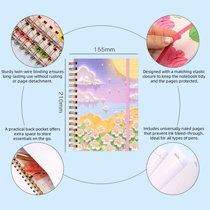 ספק מחברות ספירלה A5 סיטונאי, הדפסה צבעונית, כריכה קשה, לשימוש משרדי, סטודנטים, בית ספר וקידום מכירות - Product Image 6
