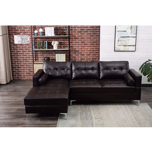 Sofá modular grande de cuero de alta calidad, conjunto seccional con reclinable y Diván, superventas - Product Image 2