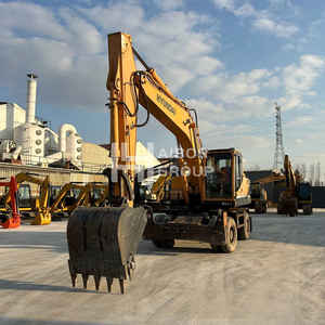 Usato Hyundai 210w-9 ruote idraulico a buon mercato escavatore <span class=keywords><strong>210</strong></span> in Corea per la vendita di alta qualità escavatore a ruote - Product Image 2