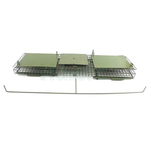 Hailc — Cage pliable en acier, piège à animaux, grand raton laveur, petits chiens, Style professionnel - Product Image 4