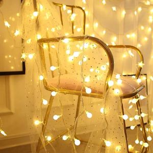 3M bông tuyết dẫn chuỗi đèn Cổ Tích đèn Festoon dẫn ánh sáng pin-hoạt động vòng hoa năm mới giáng sinh trang trí 2022 - Product Image 3