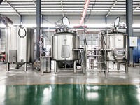 Fermenteur conique en acier inoxydable TONSEN 750L, cuve de fermentation à double enveloppe pour brasseries artisanales et brasseries-restaurantes