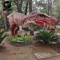 Modèle de dinosaure animatronique, figurine de dinosaure réaliste pour exposition de parc à thème