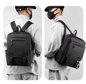 Mochila de Viaje Negra Impermeable para Hombre, para Portátil, para Negocios, para la Escuela, 2026 - Product Image 6