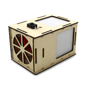 Kit de Ciencia DIY Purificador de Aire: Juguete Educativo de Madera para Ensamblaje Manual para Niños de 7-9 Años - Aprendizaje STEAM - Product Image 5