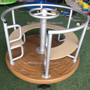 Sogno per bambini all'aperto senza alimentazione colorato da seduti rotatoria attrezzatura parco giochi per bambini - Product Image 3