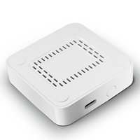 60*60*16mm cuadrado para puerta de enlace Bluetooth y carcasa de estación Base Material ABS WiFi + 4G IoT Tipo-C interfaz Host Shell
