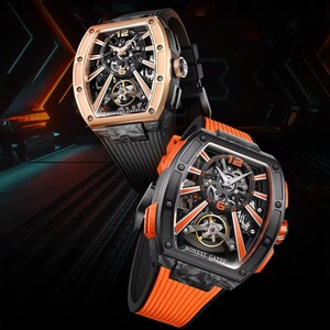 Montre homme BG9005, montre mécanique à bracelet, étanche, mouvement automatique, montres en fibre de carbone pour homme - Product Image 3