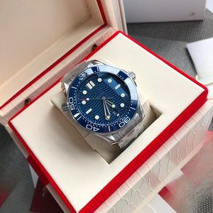 Montre de luxe haut de gamme pour homme avec mouvement mécanique automatique, boîtier et bracelet en acier inoxydable, cadran ondulé professionnel étanche - Product Image 2