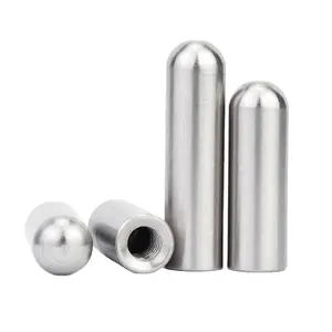 stainless steel inner thread round head cylindrical pin m4 m5 m6 m8 m10 m12 hollow pin