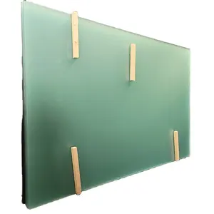 Custom Size Pieces Raw Material Art Wall Panels Building Bar Industry Office Decorative Glass