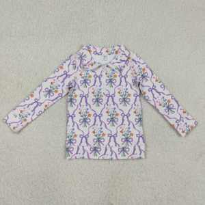 GSSO3079 RTS Little Active Flowers, tenues à imprimé léopard, vente en gros pour enfants, ensemble à manches courtes, fille, enfant - Product Image 4