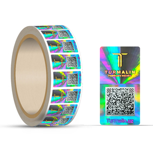 3d Laser Hologramsticker Hologramsticker Oogverblindende Kleurverschuiving Holografisch Label - Product Image 2