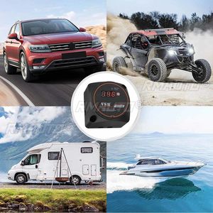 รีเลย์แยกการชาร์จแบบไวต่อแรงดันไฟฟ้า พร้อมหน้าจอดิจิตอล VSR 12V 140A สำหรับรถบ้าน รถ RV เรือยอชท์ เรือเดินสมุทร อุปกรณ์แยกแบตเตอรี่อัจฉริยะ - Product Image 6
