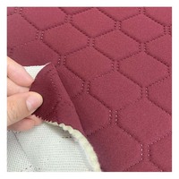 Revêtement automobile brodé en cuir synthétique PU, simili cuir résistant aux UV, à l'usure et aux intempéries pour sièges de voiture