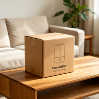 Boîte d'emballage personnalisée pour humidificateur, boîte d'expédition en carton ondulé pour appareils électroniques domestiques fragiles