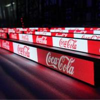 Écran LED pour étagères, bande lumineuse pour étagères, écran LCD pour publicité sur les bords des étagères, pour supermarchés et magasins de détail