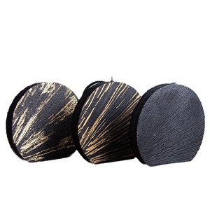 Round Gold Foil Scented <b>Candle</b> Soybean Mixed Wax Home Decoration 1 <b>Wick</b> GM-045 - Product Image 4