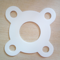 Rondelles d'ajustement personnalisées en PTFE, fabrication sur mesure en PTFE, usinage CNC ou moulage par compression pour produits en PTFE