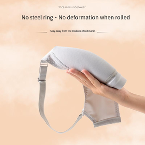 <span class=keywords><strong>Soutien</strong></span>-<span class=keywords><strong>gorge</strong></span> d'allaitement sans fil amovible pour femmes enceintes, lingerie anti-fuite personnalisée, sous-vêtements d'allaitement sans couture pour la maternité - Product Image 4