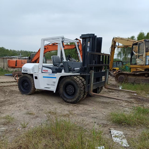 Carretilla elevadora de 7 toneladas TCM FD70 de segunda mano TCM 70 con venta original de Japón 3T 5T 10T 20T Carretillas elevadoras en buenas condiciones de trabajo - Product Image 3