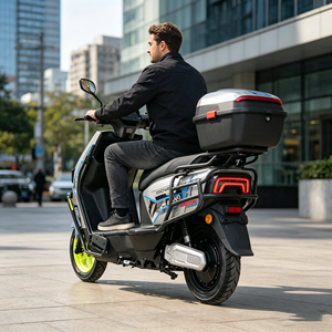 Factory <b>Cheap</b> Wholesale 60V 72V 1000W 2 Wheeled Disc Brake Electric Motorcycle <b>Scooter</b> City Commuting Electric Motorcycle - Product Image 2