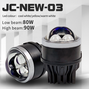 Personalización 3 colores 3 pulgadas luces antiniebla para 2009 VW Jetta 1999 Ford F150 1999 F150 <span class=keywords><strong>E36</strong></span> Mercedes Benz Mercedes W210 - Product Image 2