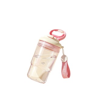 Zihao Plastic Water Cup 500Ml Bpa Free Portable For Travel Miss - Product Image 1
