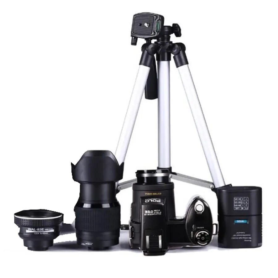 33MP HD D7300 דיגיטלי למצלמות מצלמה רחב זווית עדשת 24x אופטי טלסקופ עדשה