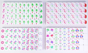 Juego de Fichas de Mahjong Americanas Personalizadas, de Acrílico de 4 Capas, con Grabado de Rosa Roja, de Lujo, Modernas, Ecológicas, Duraderas y Portátiles, para 4/8 Jugadores - Product Image 6