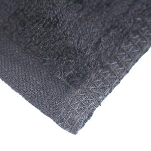 Wholesale Custom Soft Bamboo Washcloths Makeup Cleaning <strong>Towel</strong> Bamboo Cotton Embroidery Black Makeup Remover <strong>Towels</strong> - Product Image 3