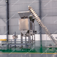 Machine de pesage et de remplissage pour poudre d'alumine, phosphate de lithium, fer, gomme arabique du Soudan