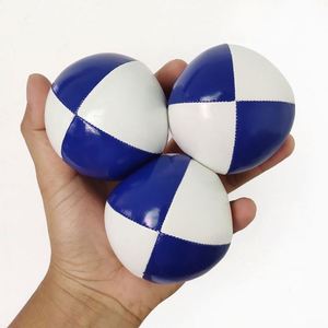 Magnifiques balles souples multicolores avec logo personnalisé imprimé, jouet de jonglage promotionnel professionnel à 4 panneaux - Product Image 2