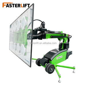 Robot de instalación de elevación de vidrio al vacío eléctrico 200 ~ 800KG Instalación de ventana de <span class=keywords><strong>puerta</strong></span> de vidrio Camión de ventosa de vidrio - Product Image 2