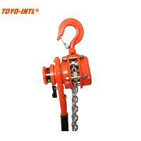 Palans à levage manuel de haute qualité TOYO-INTL, vente chaude, type LBG, 0,8T-9T, commande manuelle