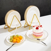 Céramique Ménage Ins Vaisselle Ensemble Jetable Os Cracher Fruits Snack Fruits Secs Dessert Assiette pour Table À Manger pour Cadeau