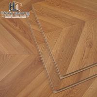 Plancher stratifié de haute qualité, classe 33, résistant à l'eau, motif parquet, résistant aux rayures, système de clic, noyau HDF de 12 mm