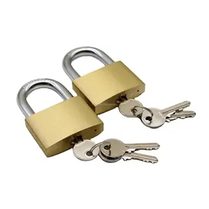 LIANYI Lock European Best Sale Anti-rust Solid Padlock China Anti-theft Safety Brass Padlocks