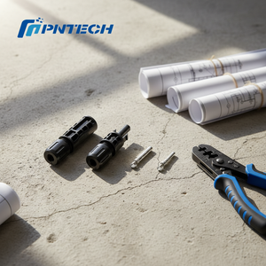 Conectores Solares PV005 PNTECH DC 1500V, Impermeables y Resistentes al Polvo IP68, Certificación <span class=keywords><strong>TUV</strong></span>, Baja Resistencia de Contacto - Product Image 1