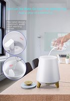 Diffuseur de grain de bois blanc, purificateur d'air, humidificateur, sons apaisants, machine à bruit blanc pour bébé