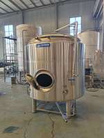 Réservoir de stockage en acier inoxydable personnalisé pour l'industrie, 100L-10000L, réservoir de fermentation, unitank BBT
