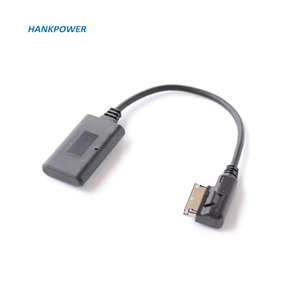 Módulo de diente azul para coche, receptor AUX, adaptador de música de Audio para AUDI Q5 <span class=keywords><strong>A5</strong></span> A7 R7 S5 Q7 A6L A8L A4L para Mercedes Benz AMI MMI <span class=keywords><strong>Cable</strong></span> - Product Image 1